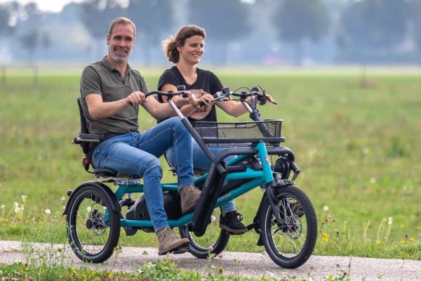 Fun2Go duo bike for two persons Van Raam