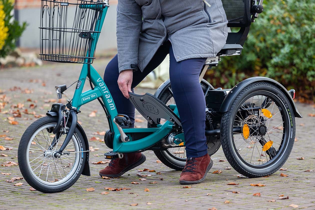 Van Raam Easy Go scooter trike foot plate