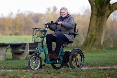 Bekijk de Van Raam scootmobiel fiets