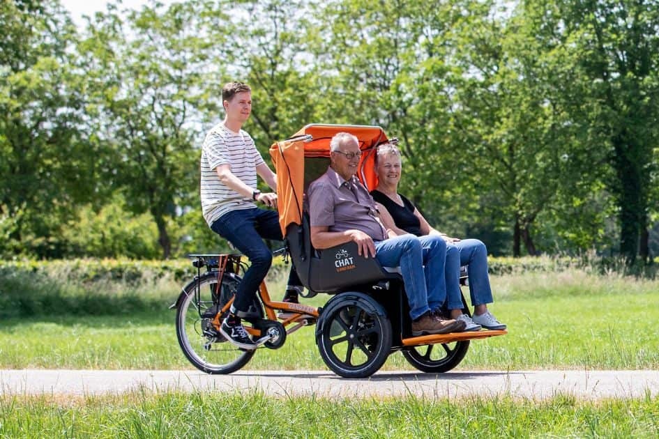 Chat transportbike from Van Raam